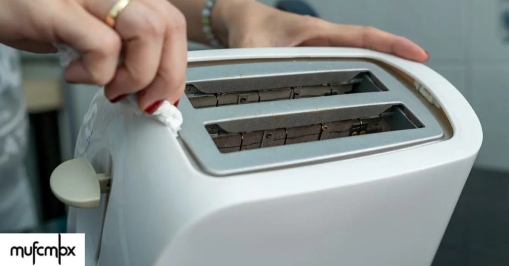 how to clean a toaster
