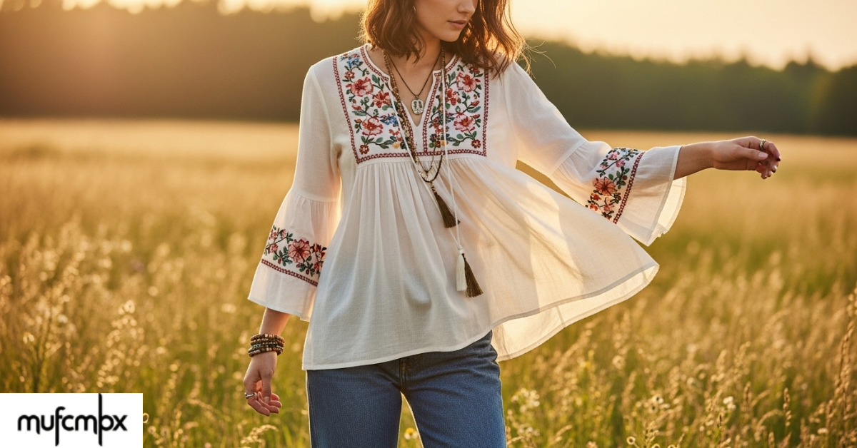 boho chic blouses